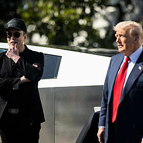 Trump and Musk Trade Blows Image