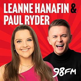 Leanne Hanafin & Paul Ryder on 98FM Image