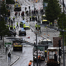 Tragedy at Liverpool victory parade Image