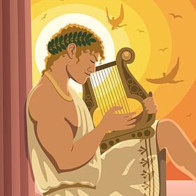 Two Musical Greek Myths Image