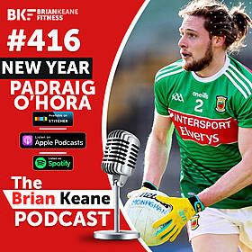 #416: Mayo Footballer Padraig O’Hora on Mental Health, Using Sport To Build Resilience and Why You NEED To Speak Out If You're Feeling Depressed! Image