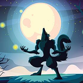Katie and the Werewolf Image