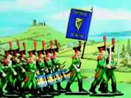 Toy soldiers march out from Cork