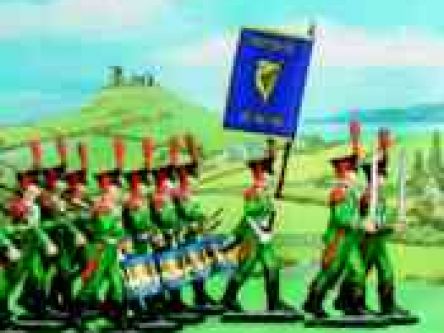 Toy soldiers march out from Cork