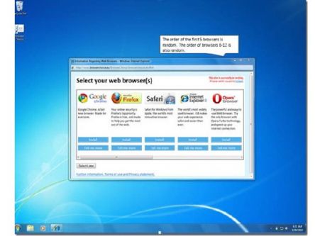 IE monopoly ends as Microsoft’s Choice Screen arrives