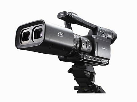 Panasonic unveils world’s first 3D camcorder