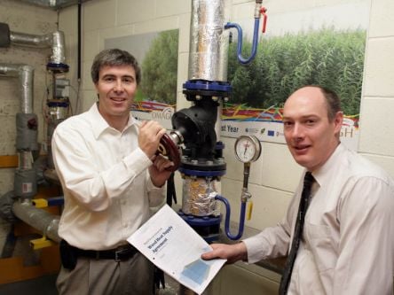 College leads by example with biomass
