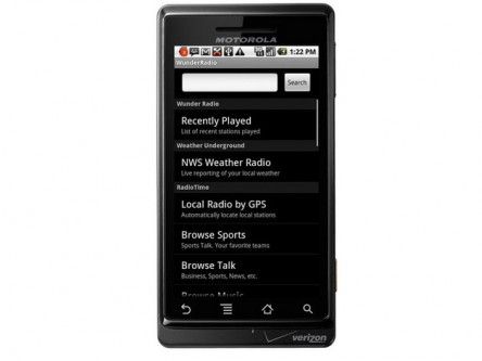 WunderRadio arrives on Android