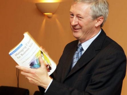 Prof Curley receives honorary fellowship of Irish Computer Society