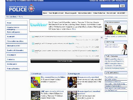 UK Police tweet incidents for 24 hours