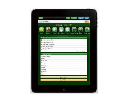 Paddy Power becomes first bookmaker with iPad and iPhone app