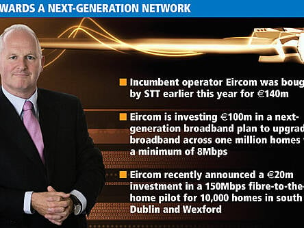 Eircom on target to upgrade 1m lines to 8Mbps by Xmas