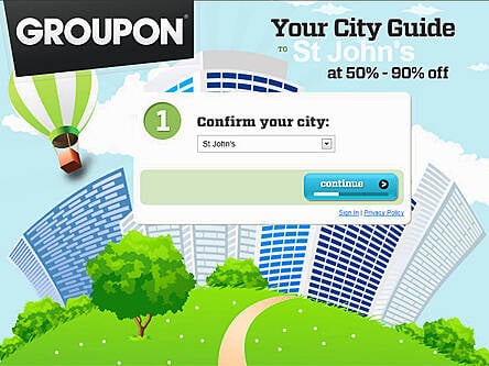 Groupon latest: US$5.3bn with US$700m earn-out