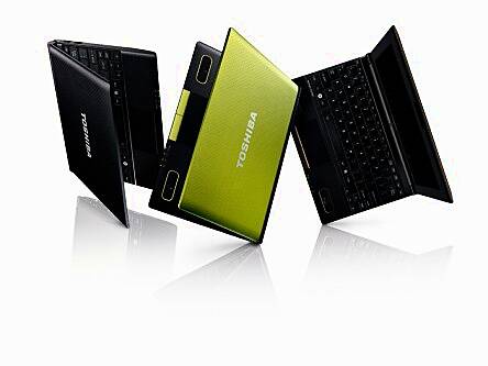 Toshiba adds to its mini NB500 netbook family