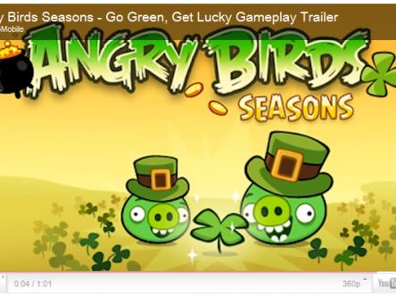 Angry Birds developers to launch St Patrick’s Day version