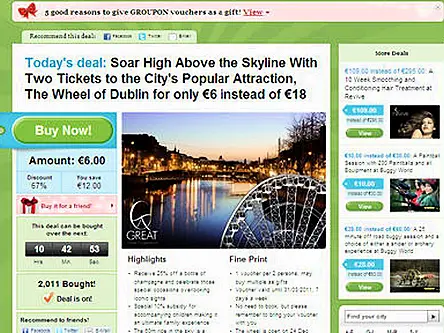 Groupon raises US$950m