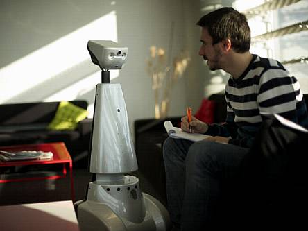 European company develops telepresence robots