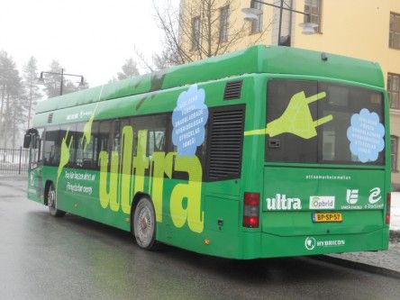 World’s first fast-charged hybrid bus