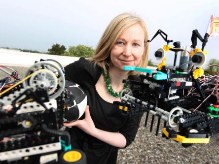 Robots meet rugby in UCD engineering competition