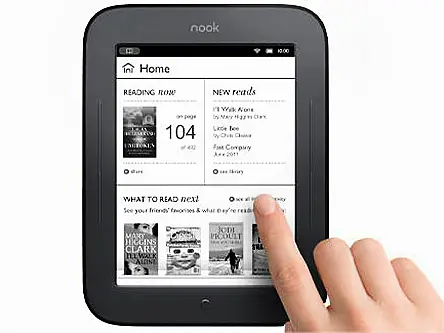 Barnes & Noble unveils touchscreen Nook reader