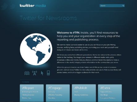 Twitter reveals new resource site for journalists