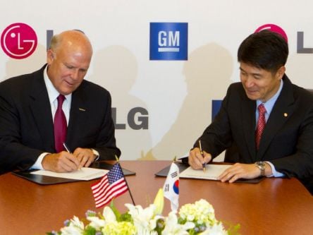 General Motors and LG to work together on electric vehicles