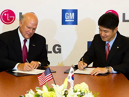 General Motors and LG to work together on electric vehicles