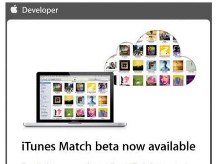 Apple’s iCloud beta of iTunes Match rolls out