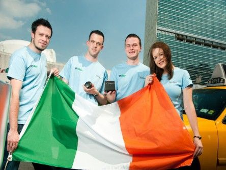 Ireland’s winning Microsoft Imagine Cup team in EU capital