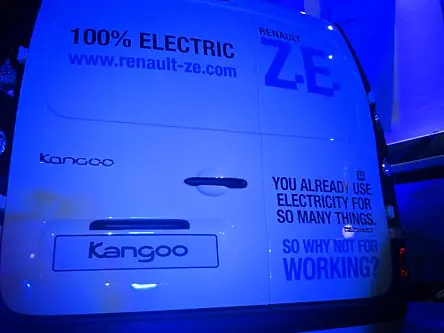 Electric Renault Kangoo Z.E. is ‘global van of the year’