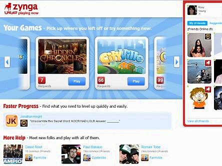 Zynga’s online gaming platform is now live