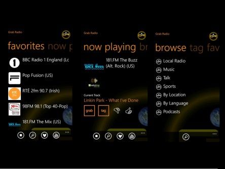 Irish app maker Girtmobile brings Grab Radio to Windows Phone