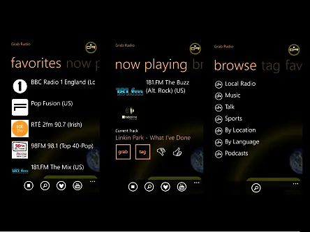 Irish app maker Girtmobile brings Grab Radio to Windows Phone