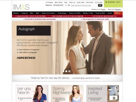 Marks & Spencer to bring online store to Republic of Ireland