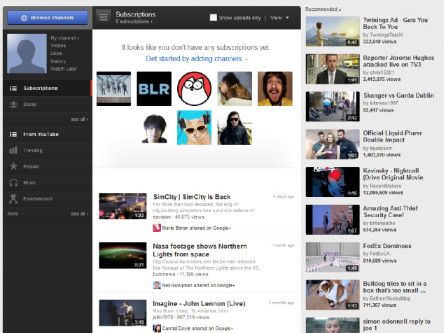 YouTube channel subscriptions up 50pc