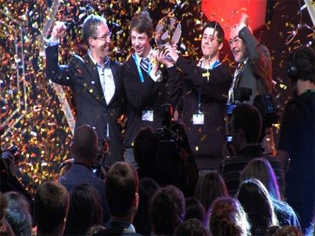 BT Young Scientist 2012 winners talk about their space project (video)