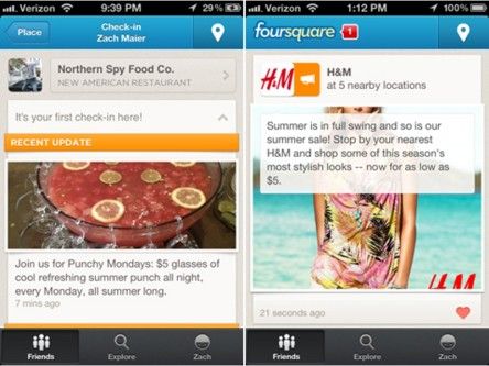 Foursquare introduces local updates for businesses (video)