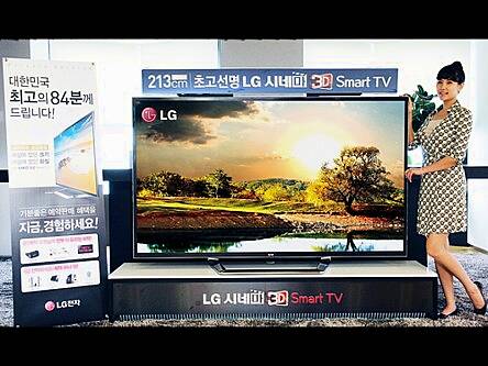 LG 84-inch UHDTV to go on sale in Korea for about €18,000