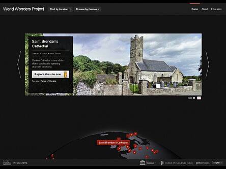 Ireland showcased on Google World Wonders Project