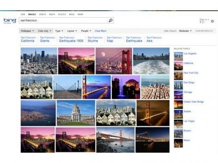 Bing and Yahoo! both decide to make image search more visual