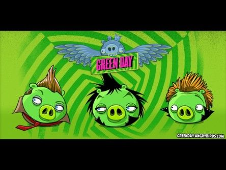 Green Day pig out for new Angry Birds Friends game (video)