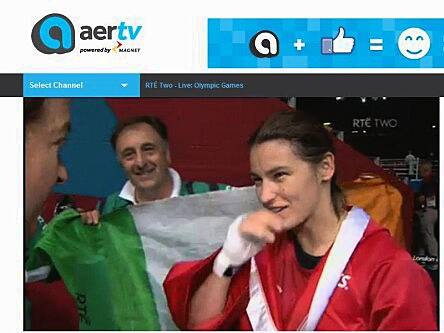 Katie Taylor’s semi-final fight is most-watched Irish sporting event on Aertv