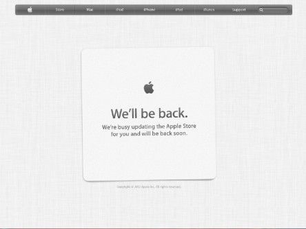 Apple Store goes down for updates ahead of press event