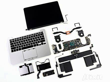 New MacBook Pro with Retina display almost as difficult to repair as older brother – iFixit