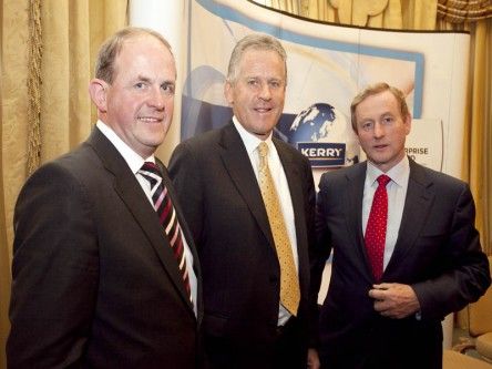Kerry Group to invest €100m in new Naas food plant, creating 900 jobs by 2016