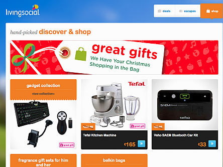 LivingSocial expands in Ireland with new online store for physical goods