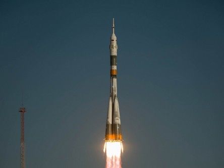Soyuz crew blasts off for International Space Station