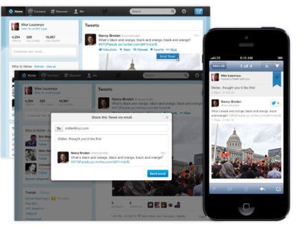 Sharing is caring – Twitter and Facebook revamp ‘share’ options for users