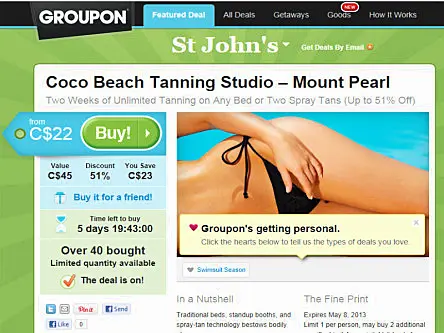 Groupon posts US$3m Q3 loss despite 32pc revenue growth