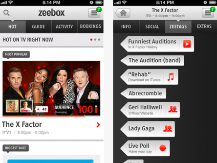 Zeebox social remote control app now available for Irish TV viewers and broadcasters
